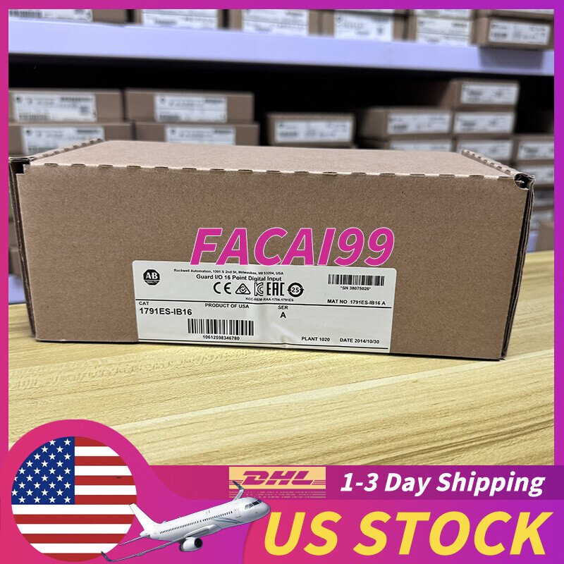 1791ES-IB16 Allen Bradley Ethernet IP CompactBlock Guard I/O Input Block NEW
