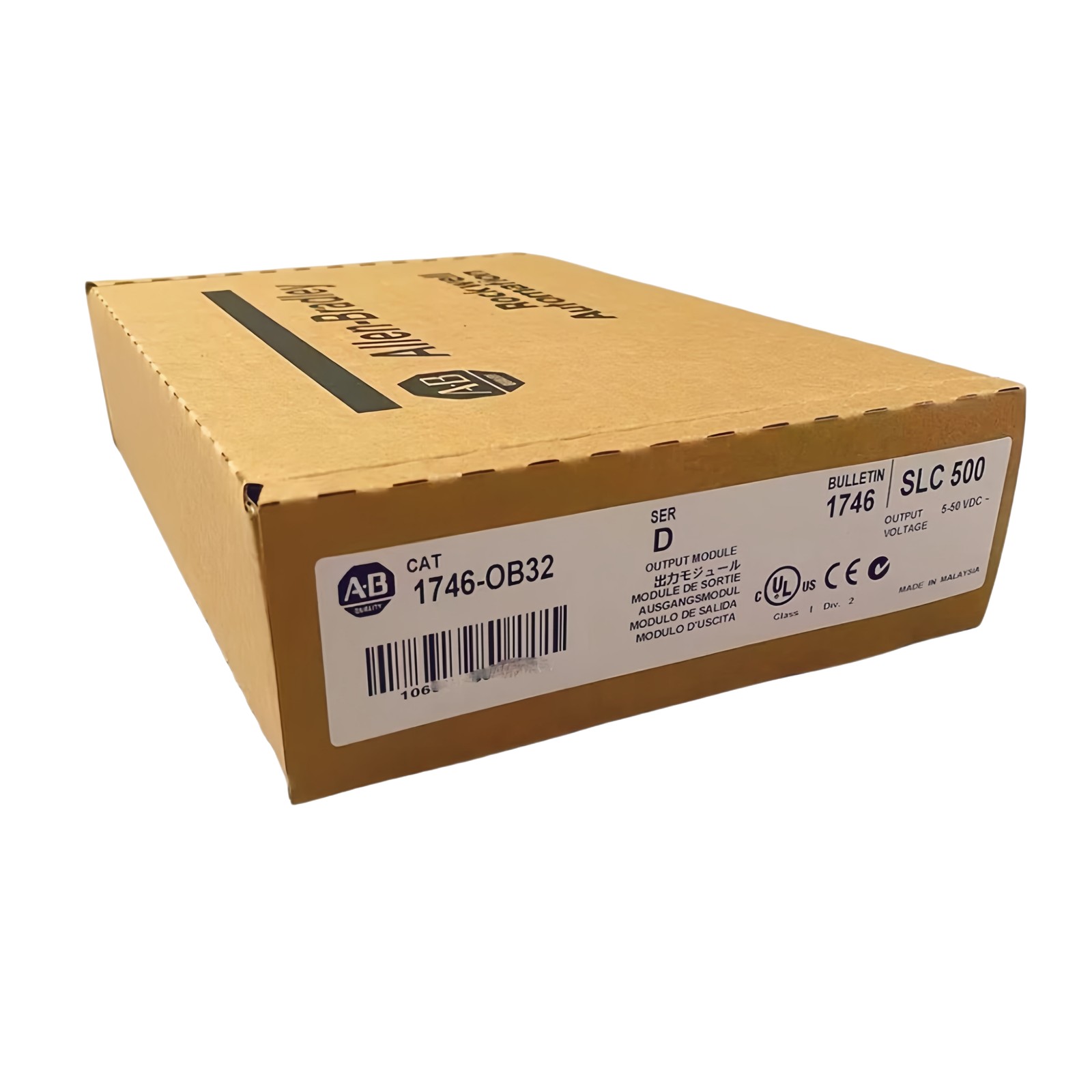 New Factory Sealed AB 1746-OB32 SER D SLC 500 PLC Output Module US TX FAST SHIP