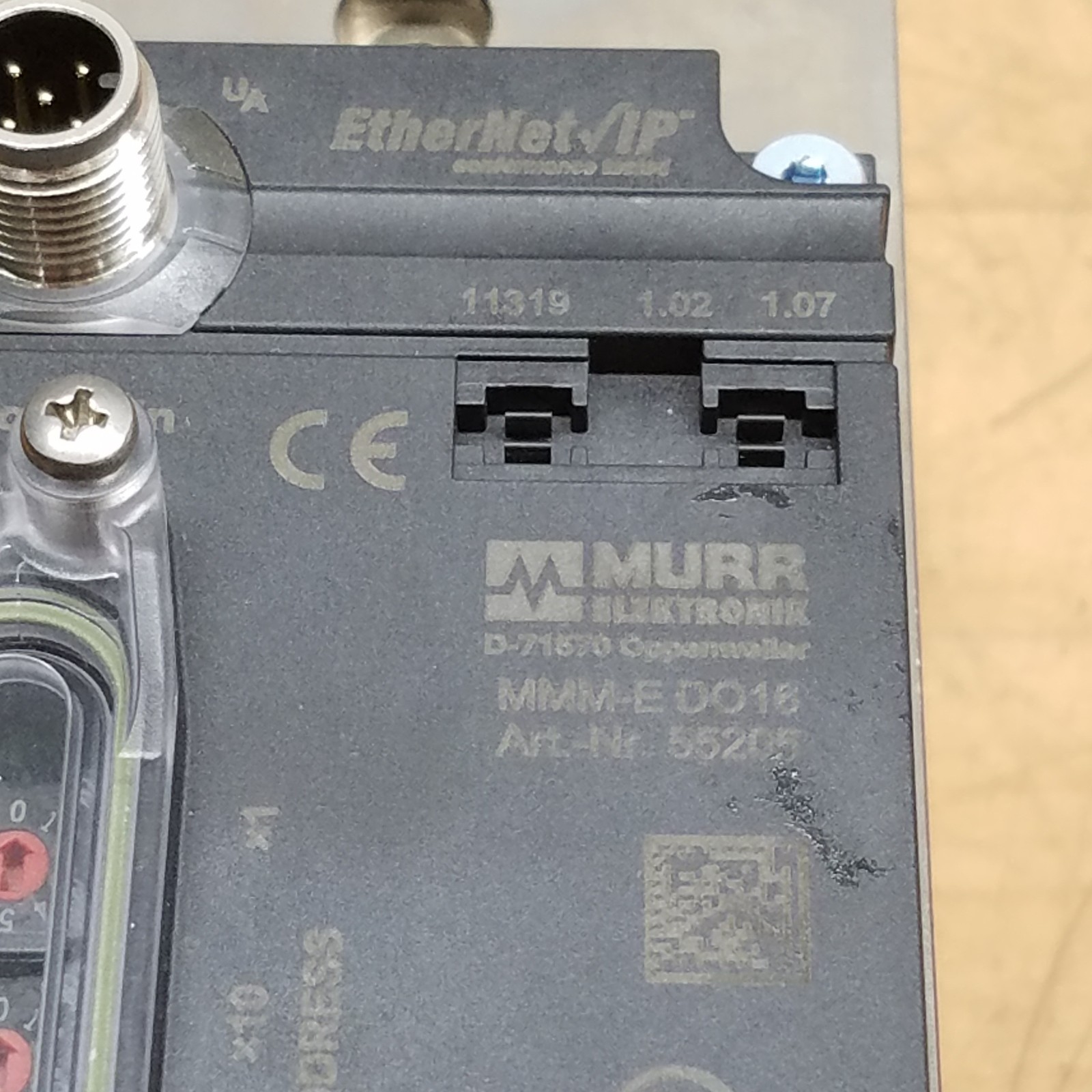 Murr Elektronik 55205 Manifold Module For MAC Valves W/ Manifold, MMM-E DO16