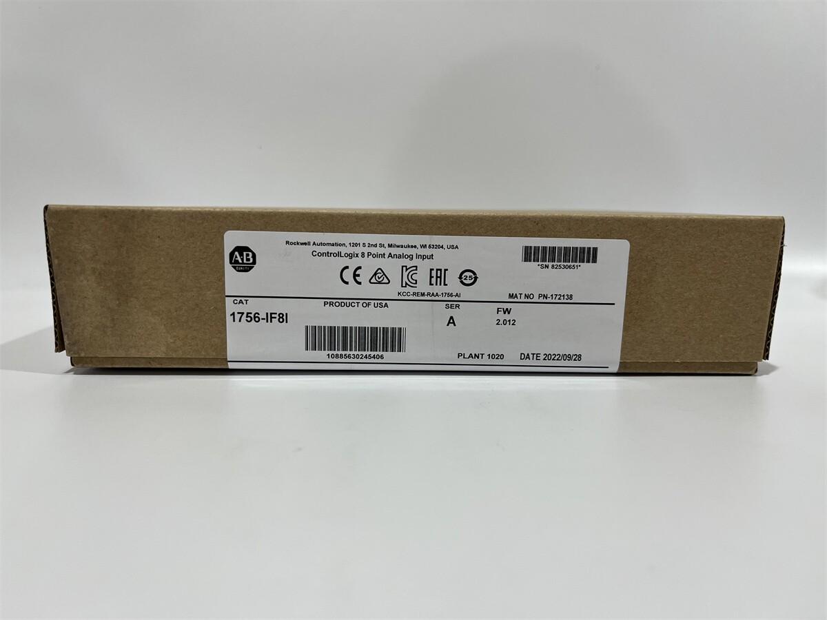 New Allen-Bradley 1756-IF8I ControlLogix Analog Input Module AB 1756IF8I In US