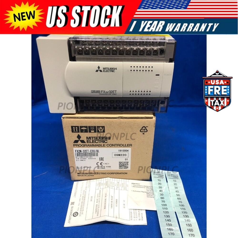 MITSUBISHI COMPACT EXTENSION UNIT W/ 32 I/O FX2N-32ET-ESS/UL 09M220