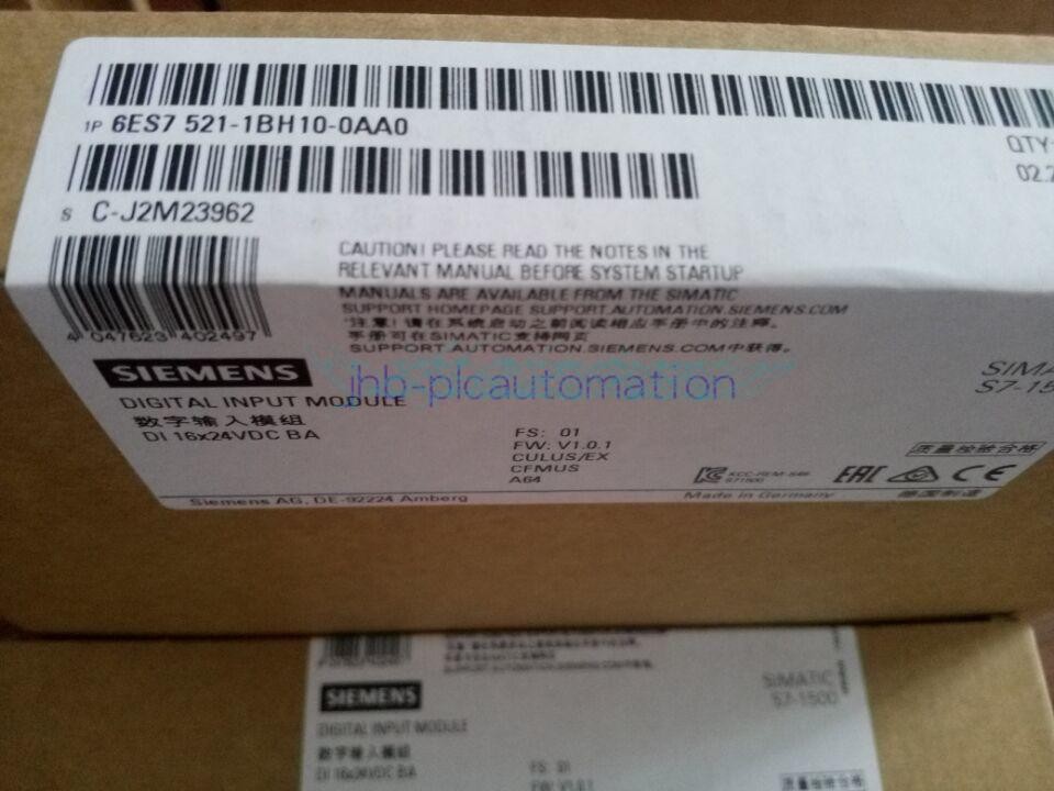 1PC New Siemens 6ES7 521-1BH10-0AA0 DIGITAL INPUT MODULE 6ES7521-1BH10-0AA0
