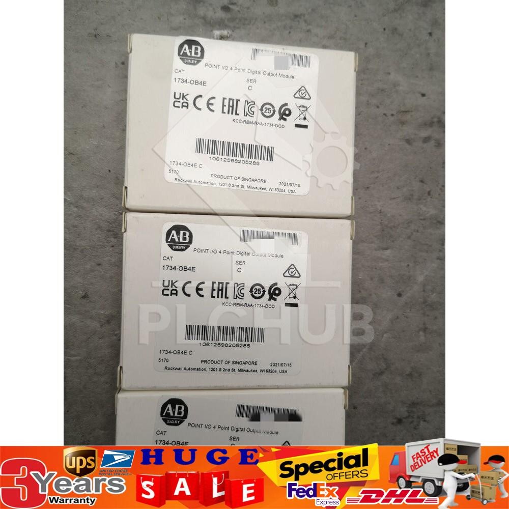 New Factory Sealed AB 1734-OB4E 4Point Output Module AB 1734OB4E US Free Tax