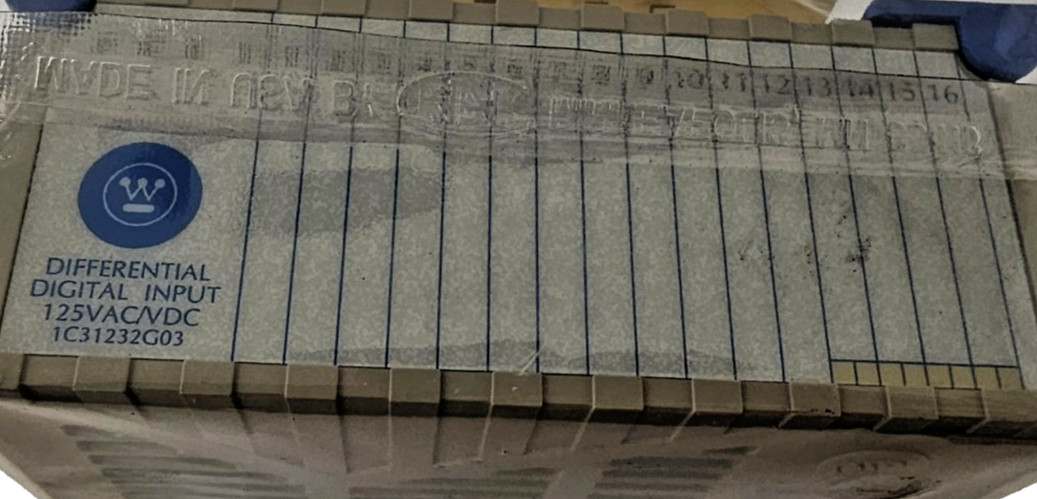 Emerson Ovation 1C31232G03 Differential Digital Input Module 125 VAC/VDC