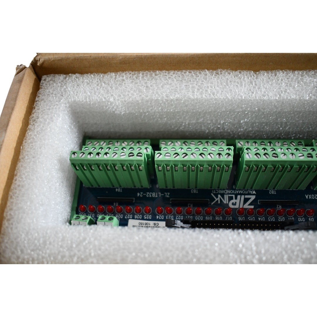 NEW Automation Direct ZL-LTB32-24 ZIPLink LED Sensor Terminal Block 32 Point 24V
