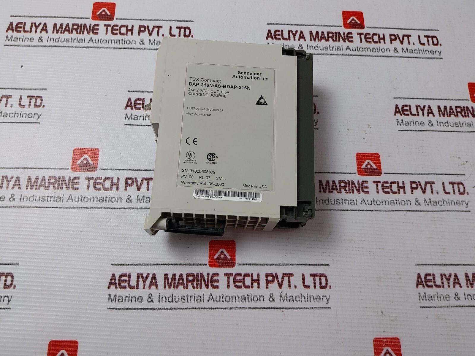 Schneider Automation Dap 216n/as-bdap-216n Compact Output Module 24vdc 0.5a