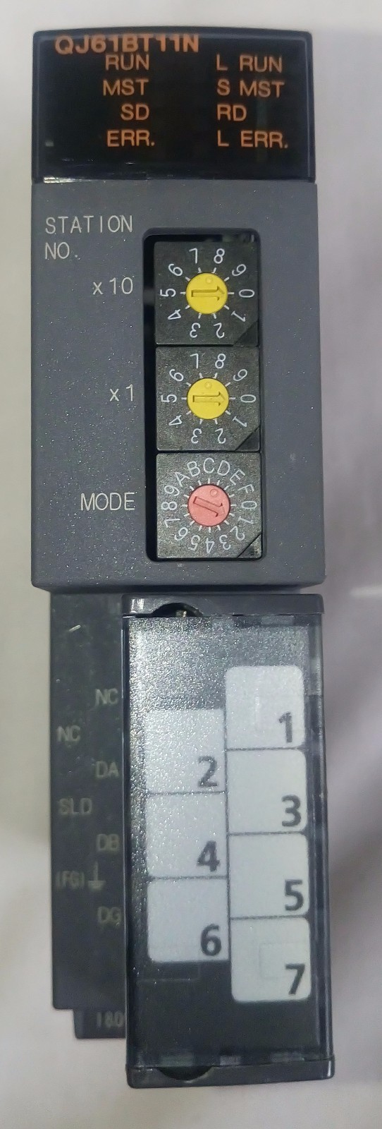 MITSUBISHI MELSEC-Q QJ61BT11N CC-LINK MASTER UNIT MODULE USED