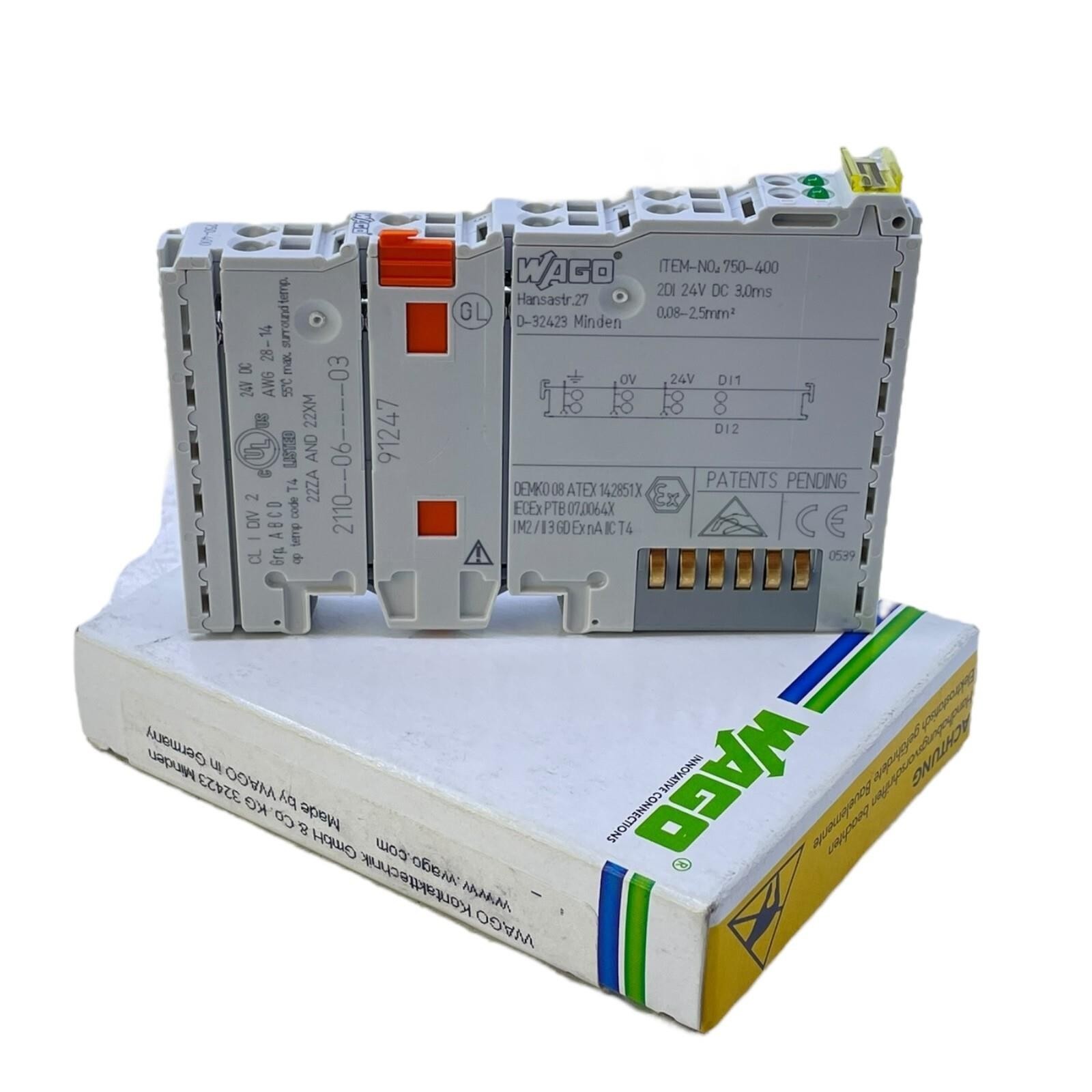 Wago 750-400 Digital Input Module For PLC Wago 750-400