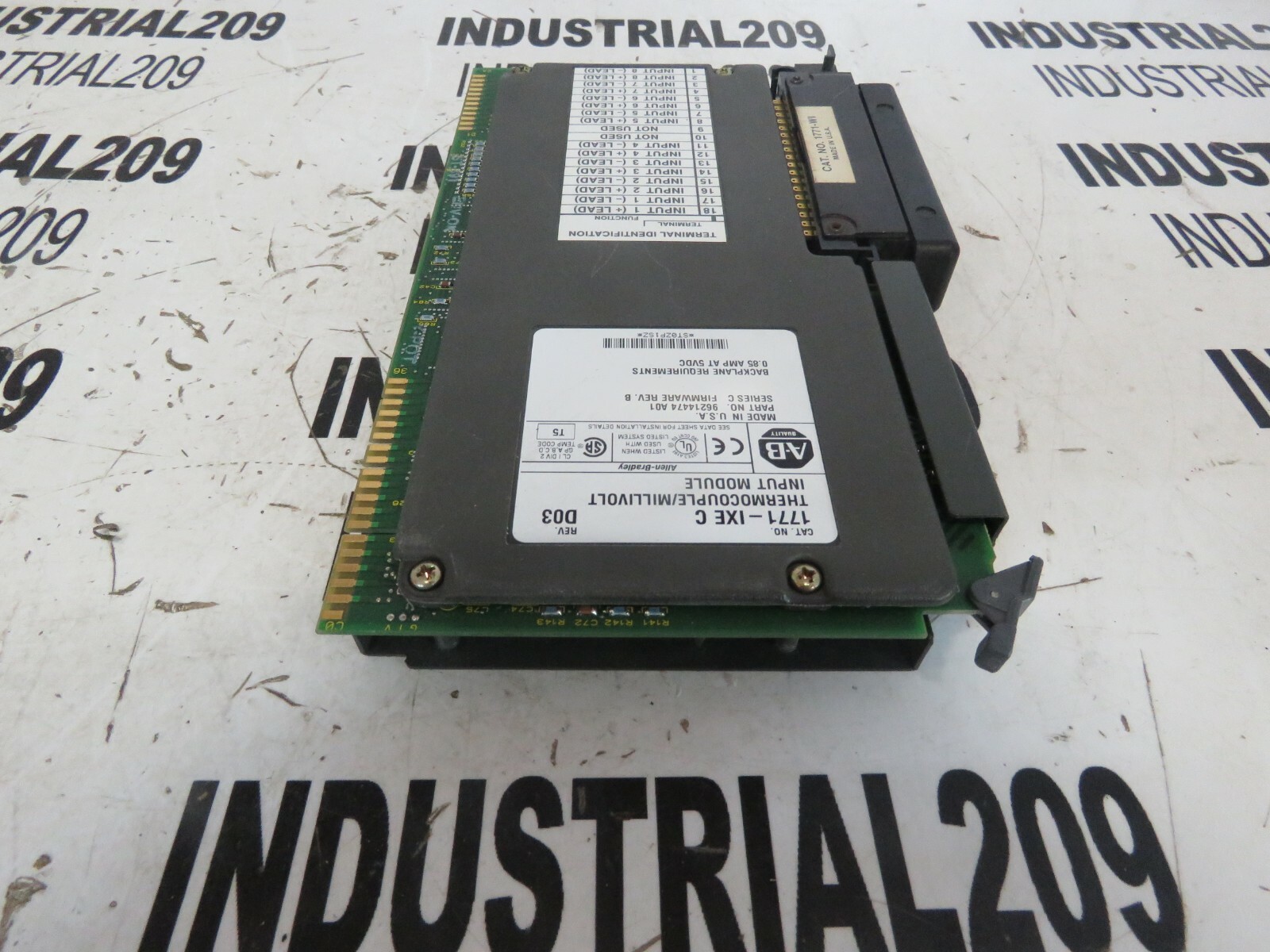 ALLEN BRADLEY THERMOCOUPLE / MILLIVOLT INPUT MODULE 1771-IXE C NEW