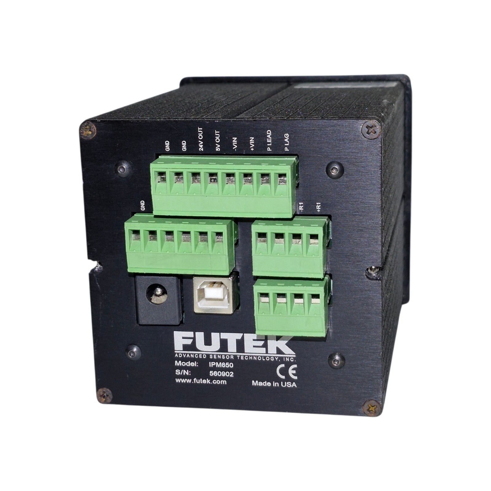 FUTEK IPM650 Digital Intelligent Panel Mount Display Meter Controller TRS300