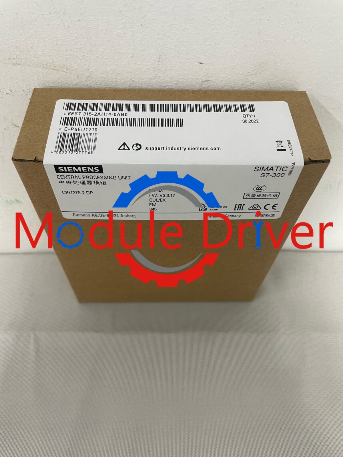 NEW IN BOX Siemens 6ES7315-2AH14-0AB0 6ES7 315-2AH14-0AB0 Fast Ship