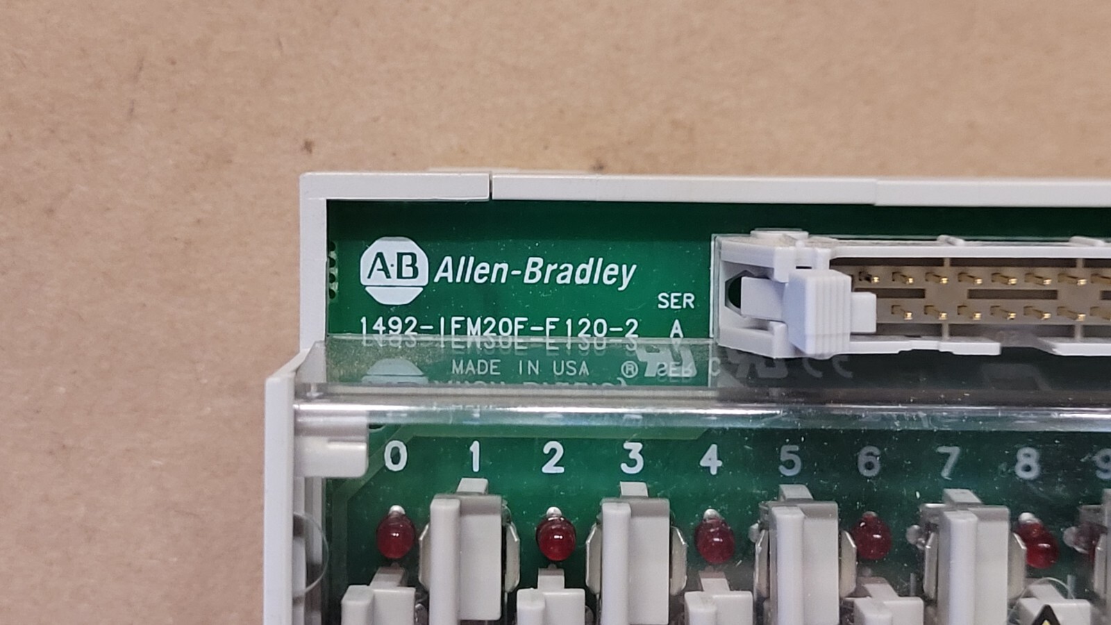 Allen Bradley 1492-IFM20F-F120-2 Fused Interface Module