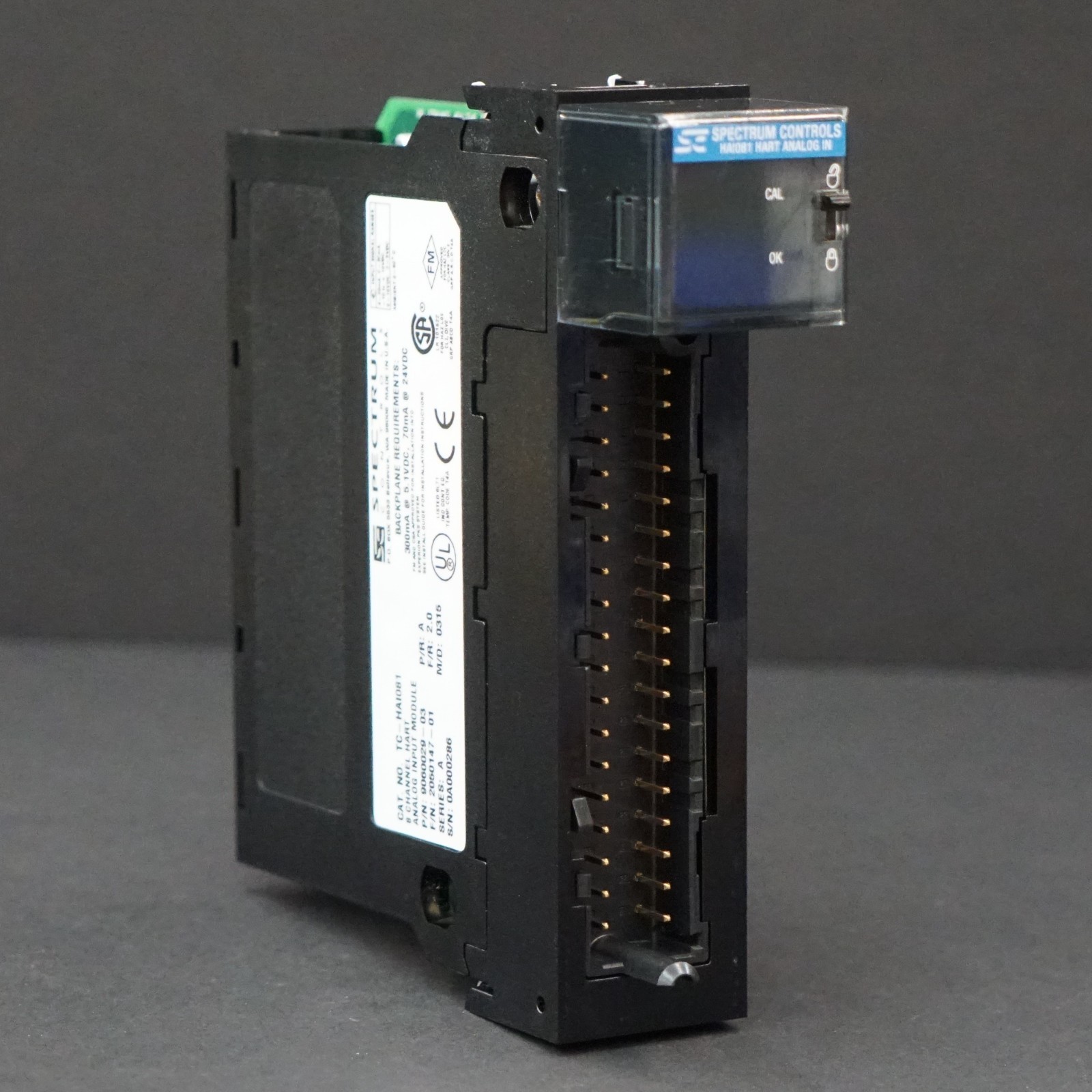 Spectrum Controls TC-HAI081 8-Channel HART Analog Input Module 9060029-03
