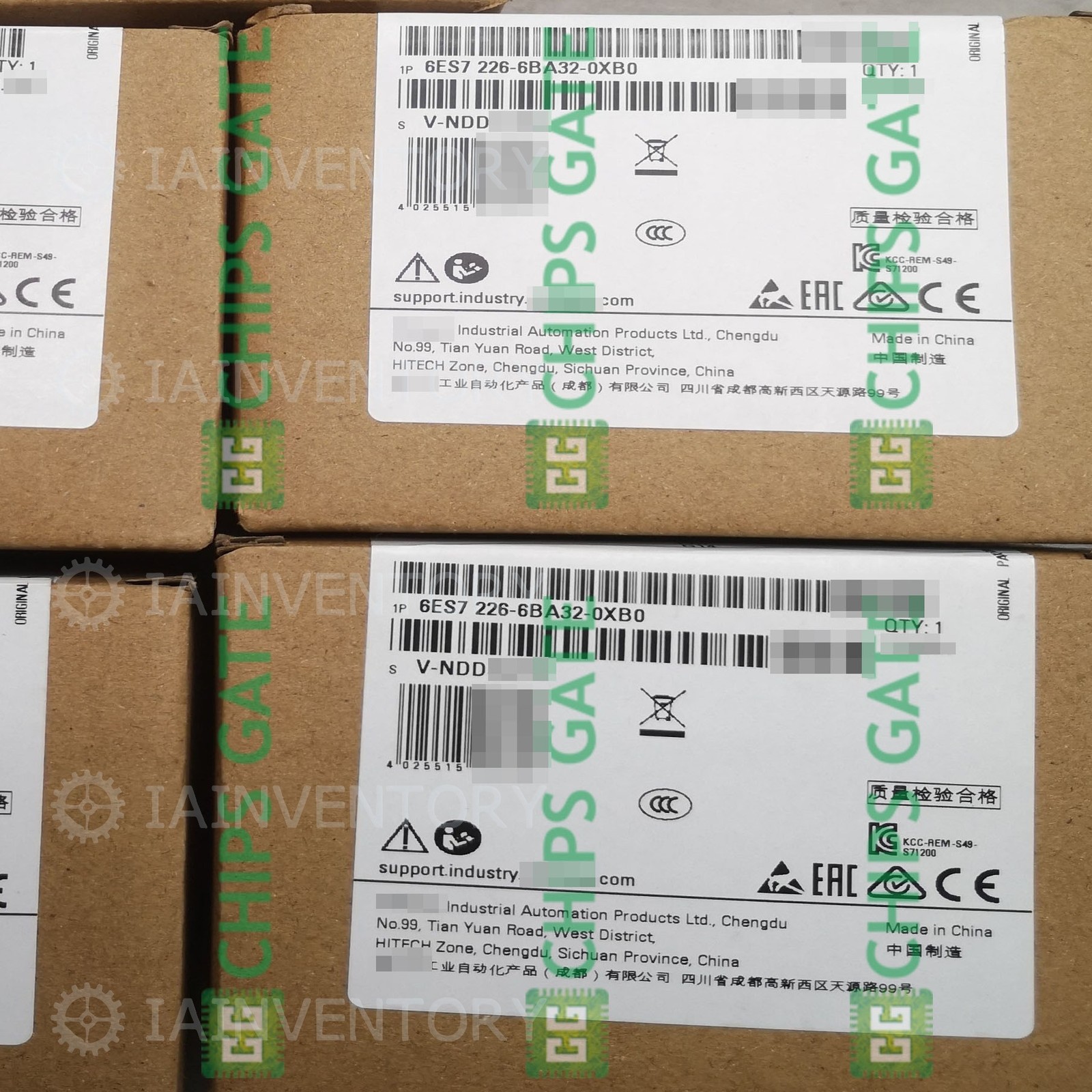 1 piece new Siemens 6es7226-6ba32-0xb0 with 1 year warranty