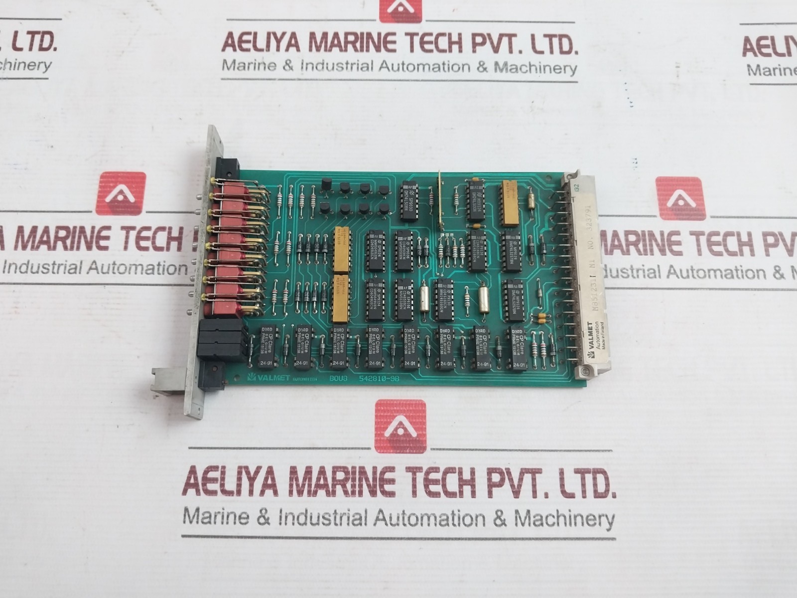 VALMET AUTOMATION BOU 8A Binary Output Unit PCB M8512311 M1 542810-9A MT140