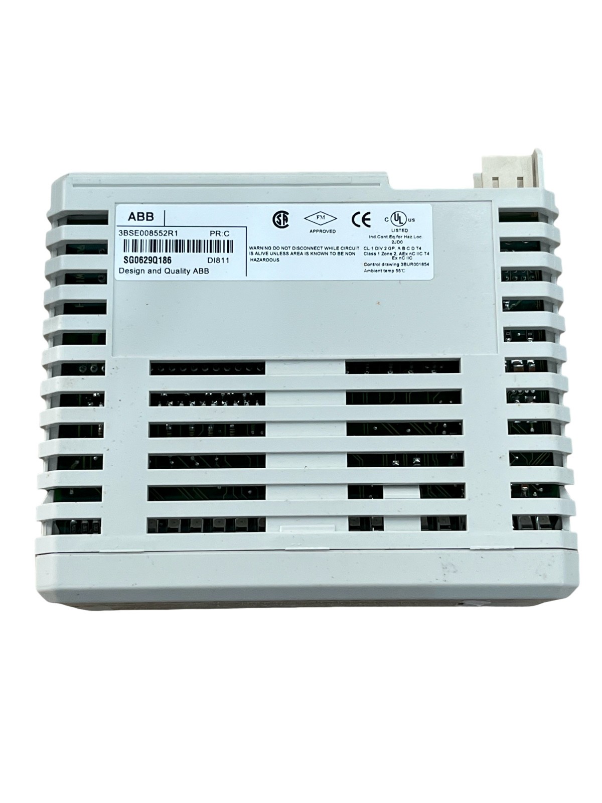 ABB 3BSE008552R1 DI811 Digital Input Module