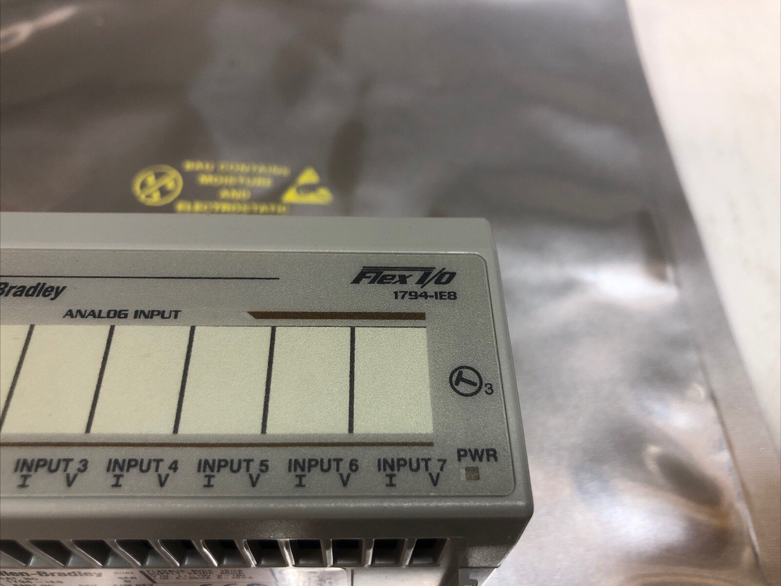 1 Used Allen Bradley 1794-IE8 Flex 8 Point Analog Input Module 96235874, 5-24VDC