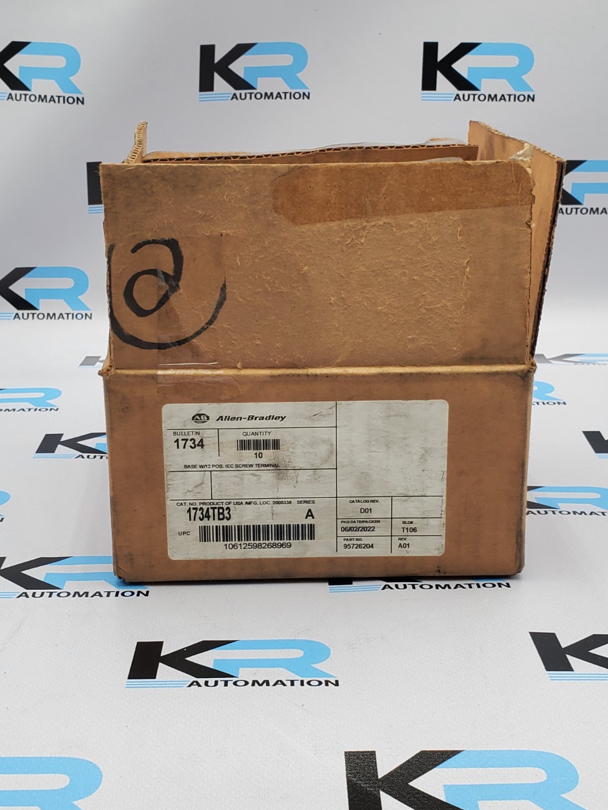 *Lot Of 10* Surplus Pre-Owned Allen Bradley 1734-TB3 Point I/O Module