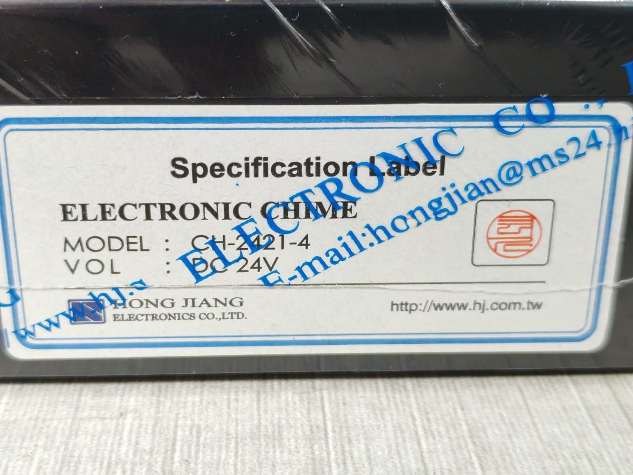 ELECTRONICS CHIME CH-2421-4 DC 24V NEW WITH FILTHY BOX Module
