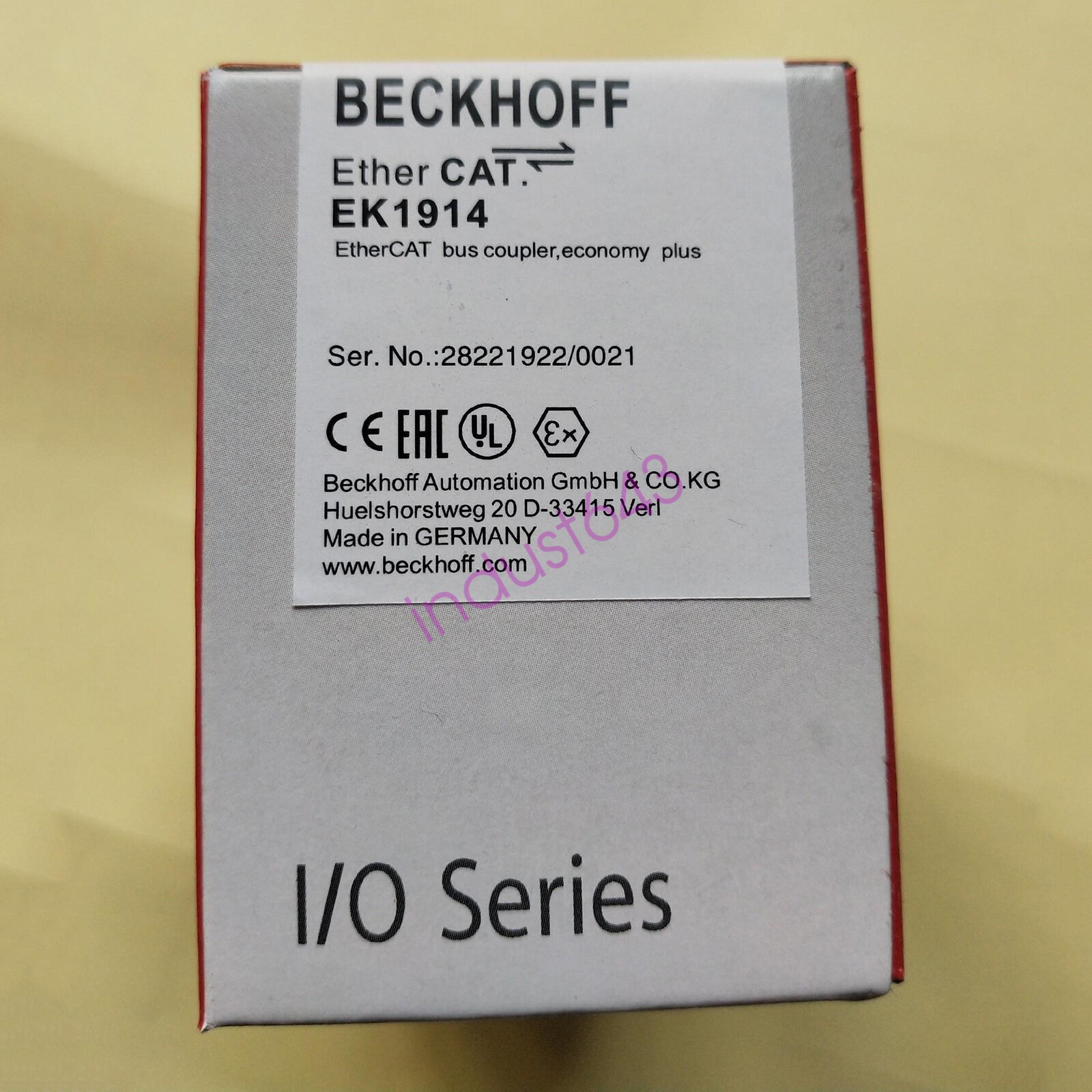 1PC NEW FOR BECKHOFF Safety terminal module EK1914 Free Shipping#QW