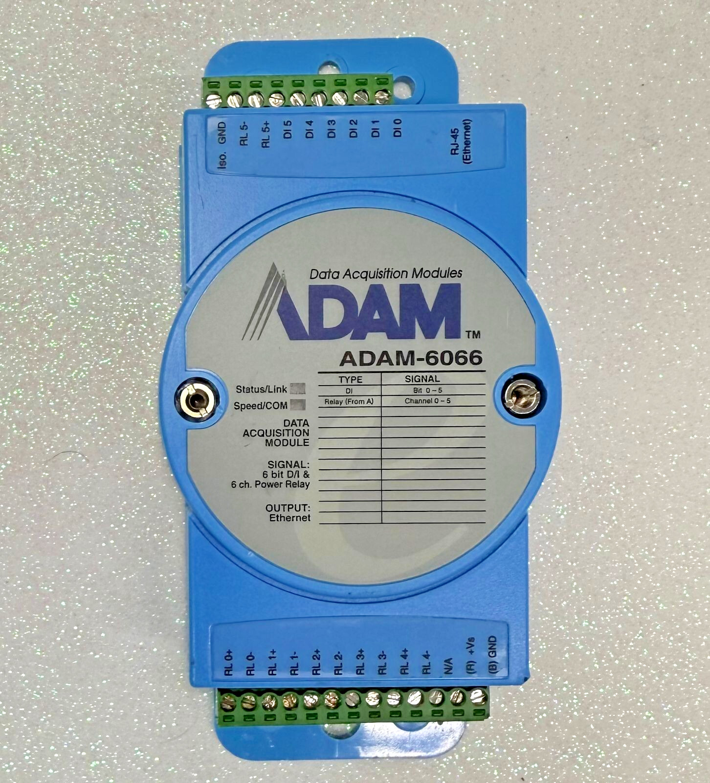 Advantech ADAM-6066 6 channel Power Relay Output/6 DI Module