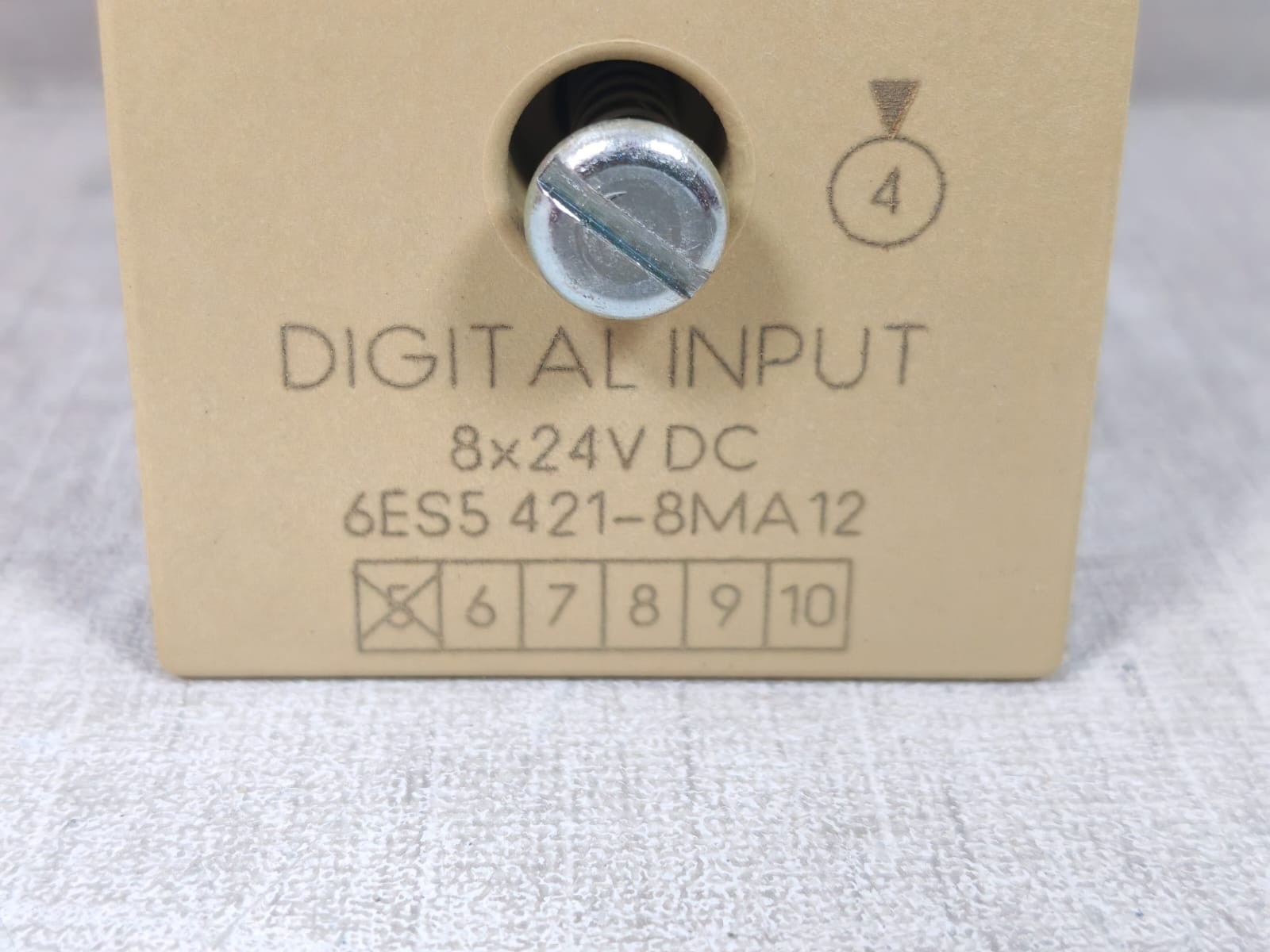 SIEMENS SIMATIC S5 6ES5-421-8MA12 DIGITAL INPUT MODULE 24VDC