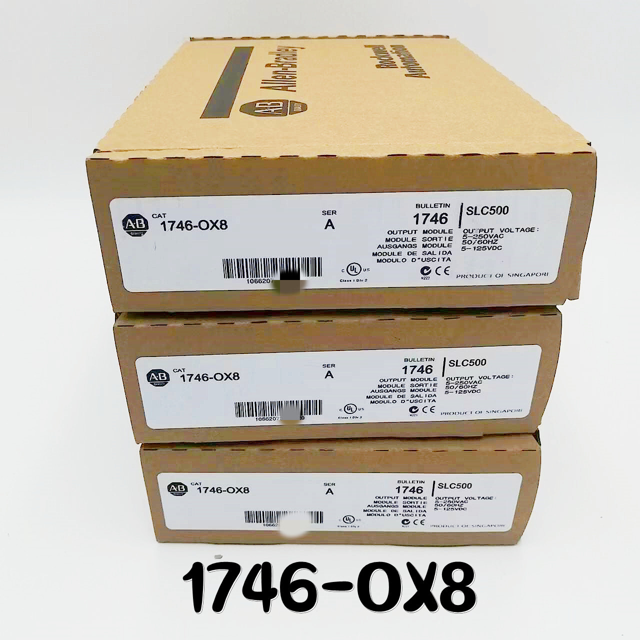 Allen Bradley 1746-OX8 Ser A SLC 500 8 Point Output Module PLC New 1746OX8 AB TX