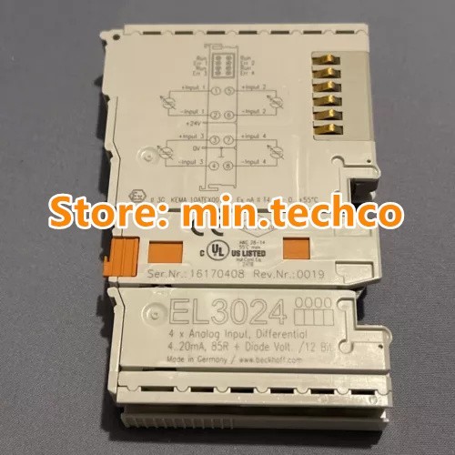 New In Box BECKHOFF EL3024 EL3024 PLC Module EL3024 EL3024