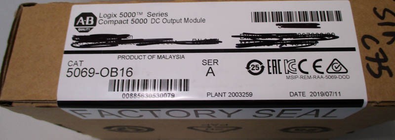 Allen Bradley 5069-OB16 Series A DC Output I/O Module