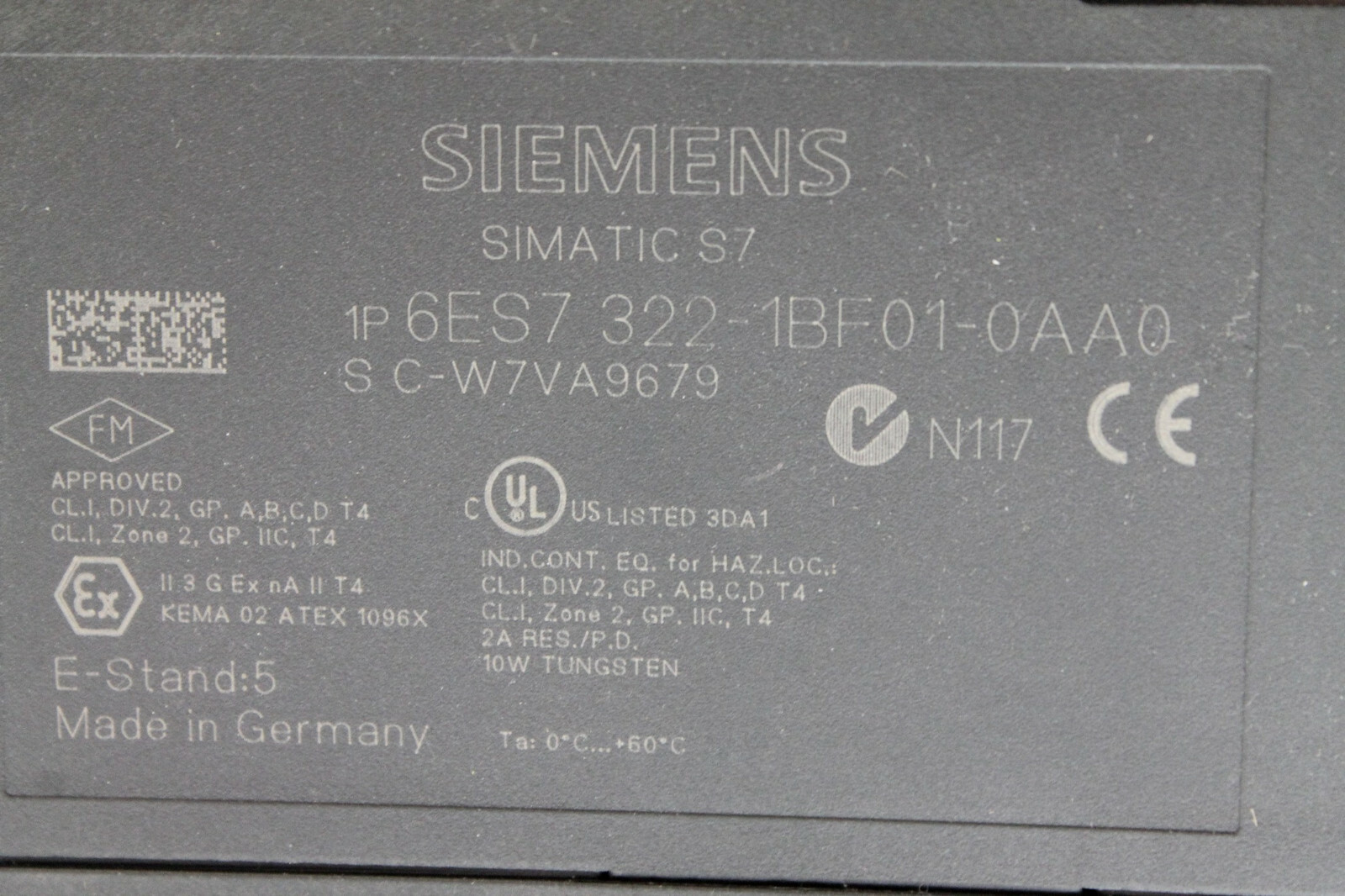 Siemens 6ES7322-1BF01-0AA0