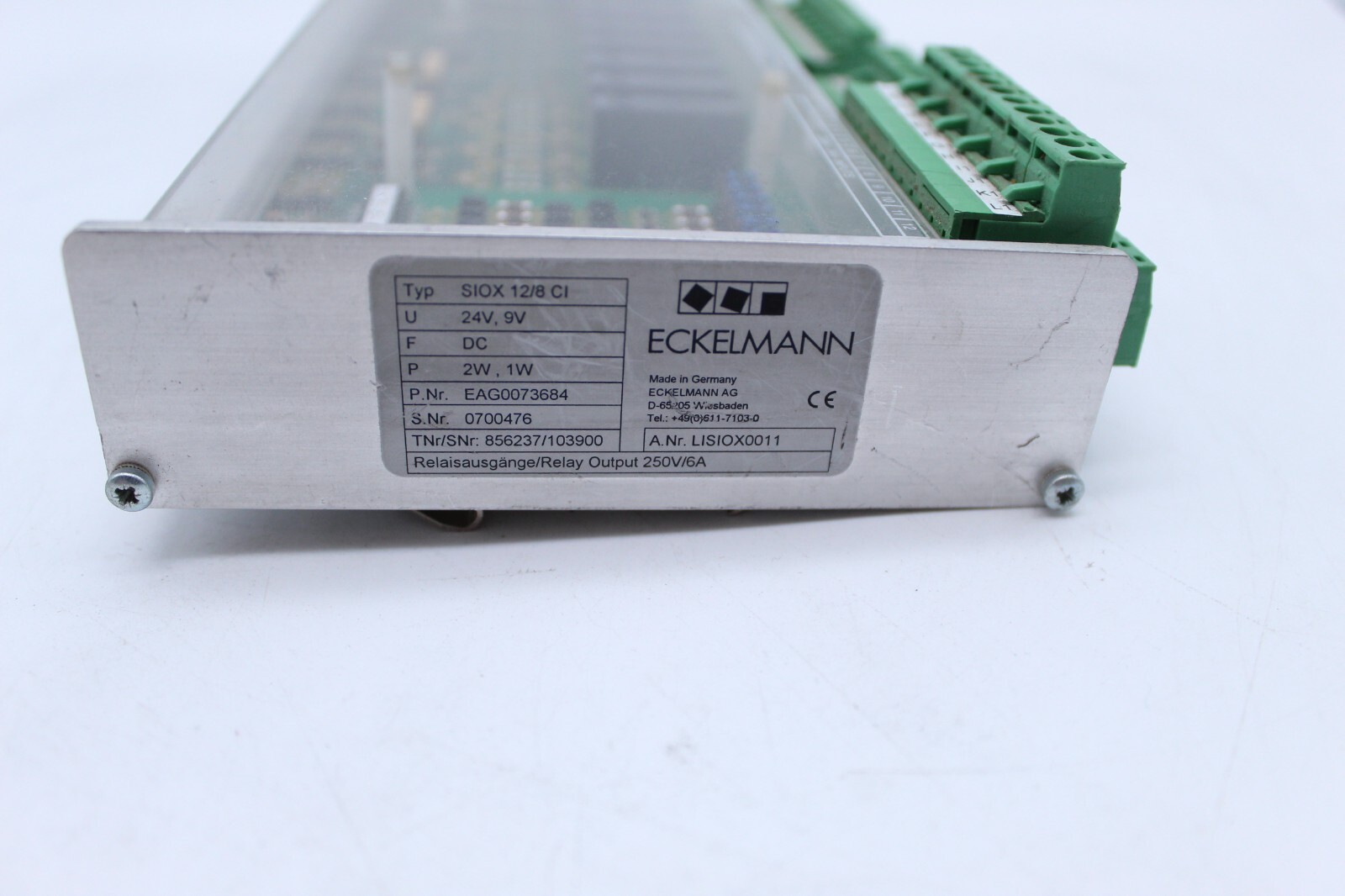 ECKELMANN SIOX 12/8 CI