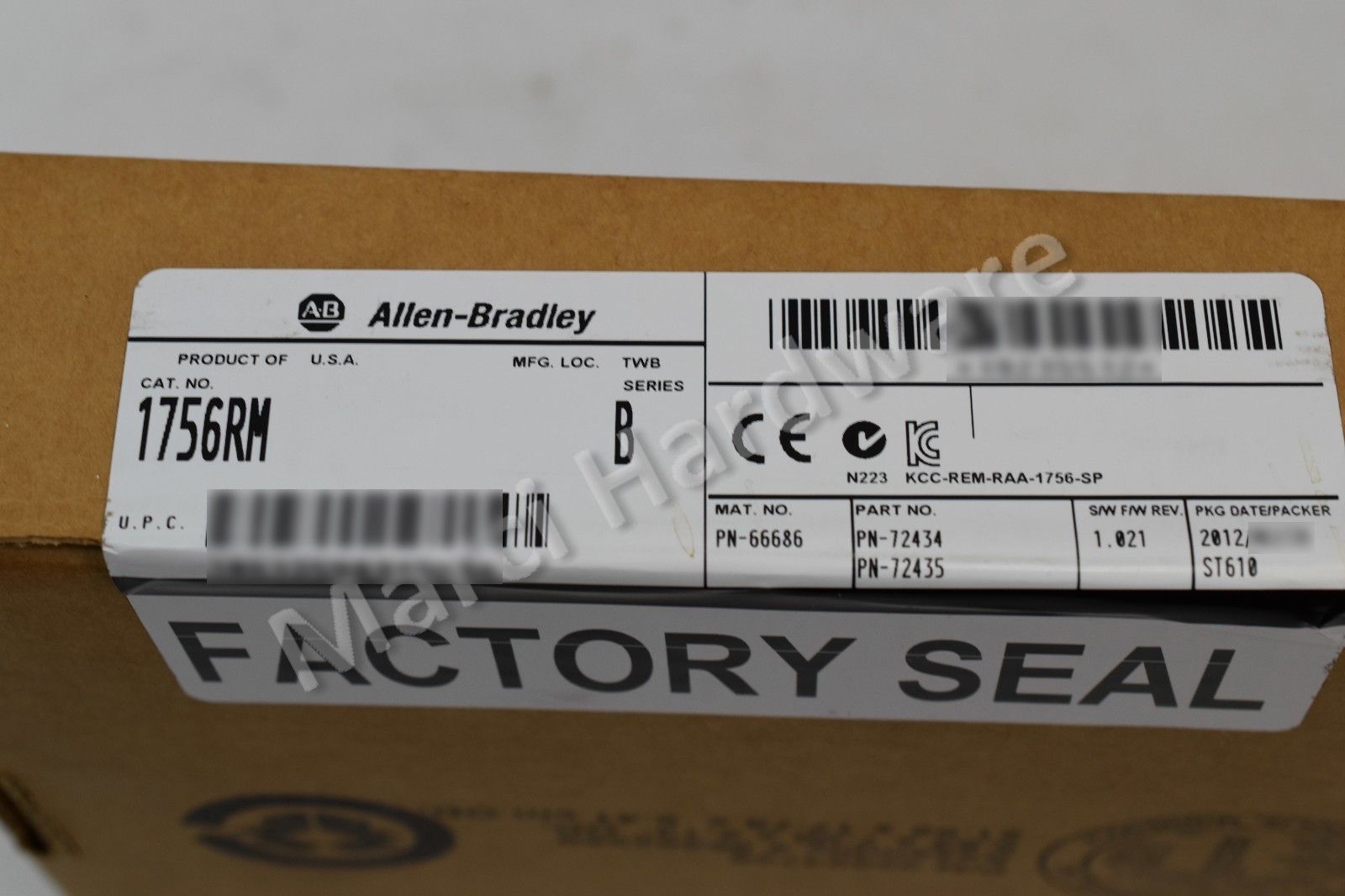 Sealed Allen Bradley 1756-RM Series B ControlLogix Redundancy Module