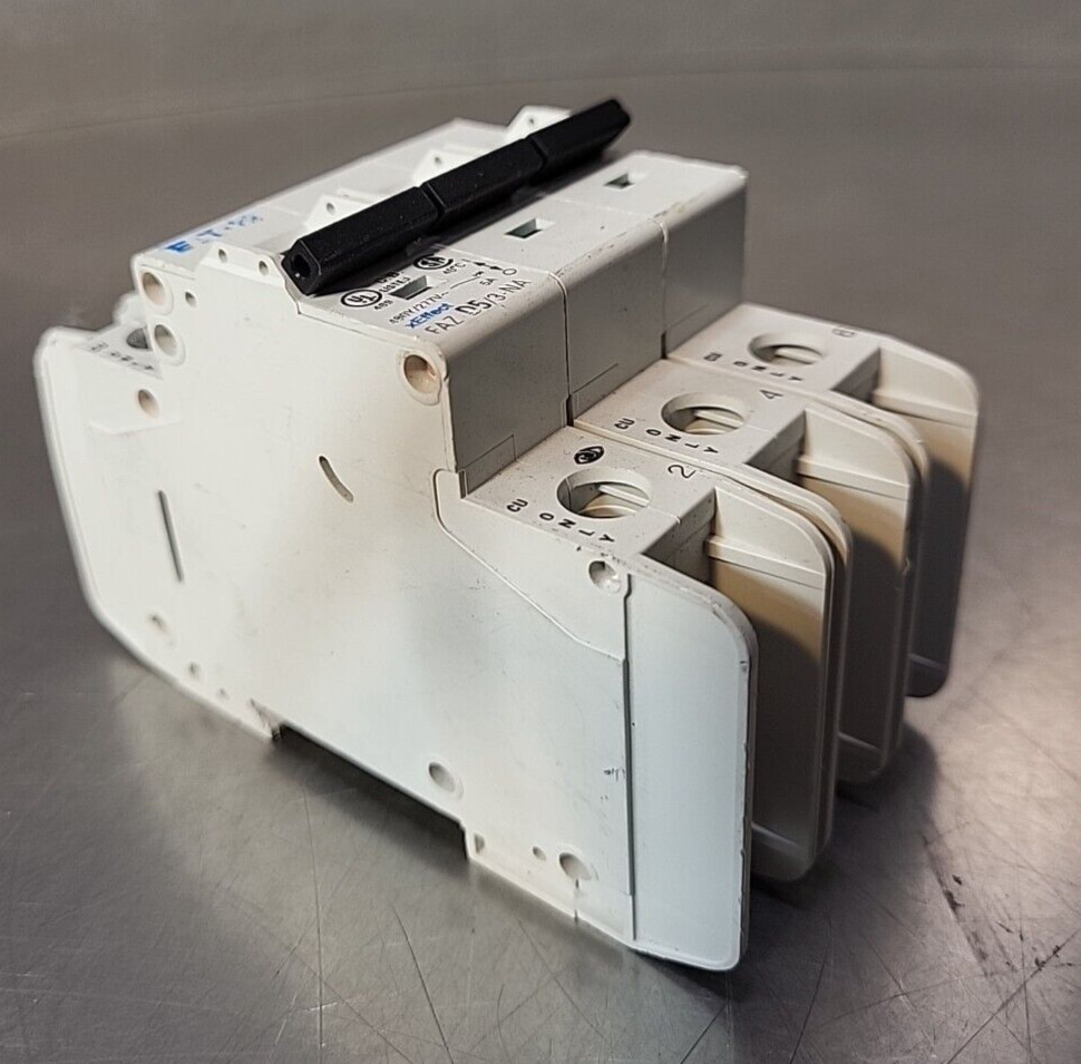 EATON FAZ-D5/3-NA 3 Pole Circuit Breaker (BIN354)