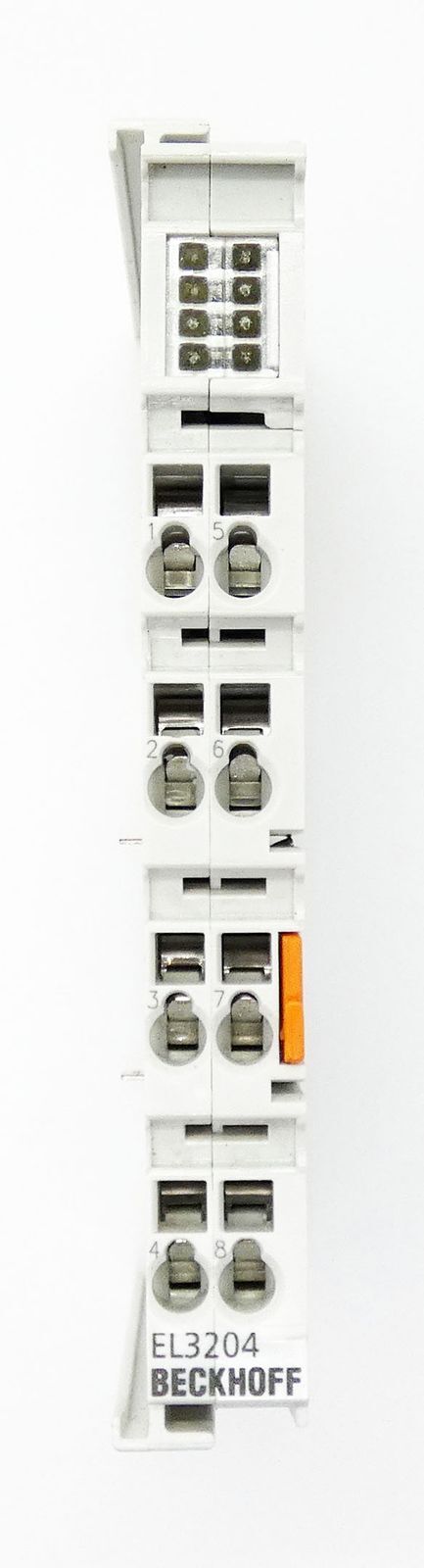 Beckhoff EL3204 EtherCat Terminal 4 Channel Analog Input (2 wire) PT100 -used-