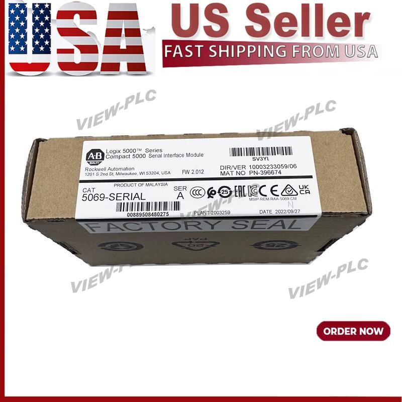 AB 5069-SERIAL SER A Compact Logix 5000 Interface Module US Free Tax