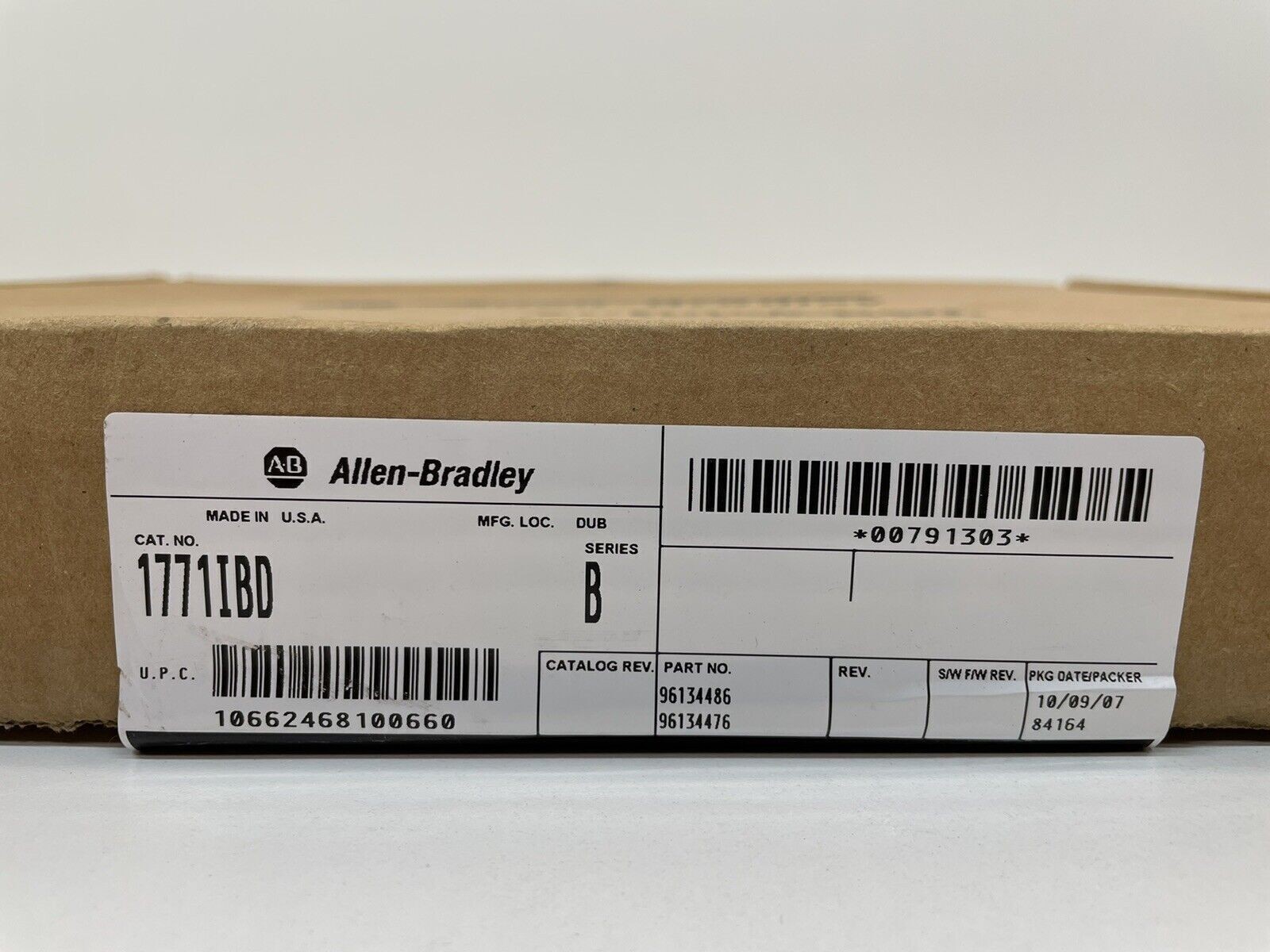 New AB 1771-IBD/B 1771 16 Point Digital Input Module Free Shipping