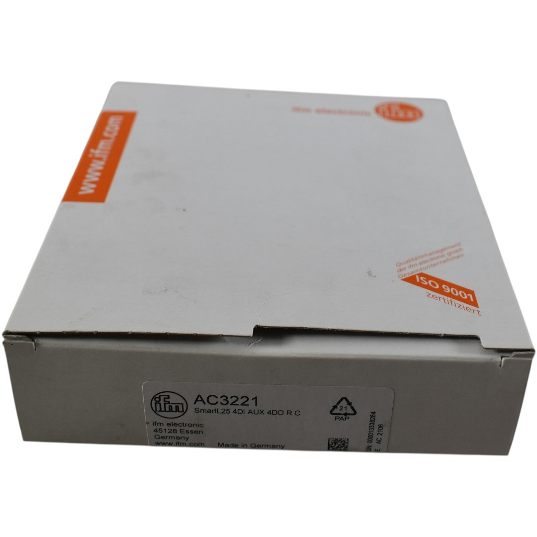 NEW IFM Electronic AC3221 SmartLine AS-i 4DI AUX 4DO R C Relay PLC Module