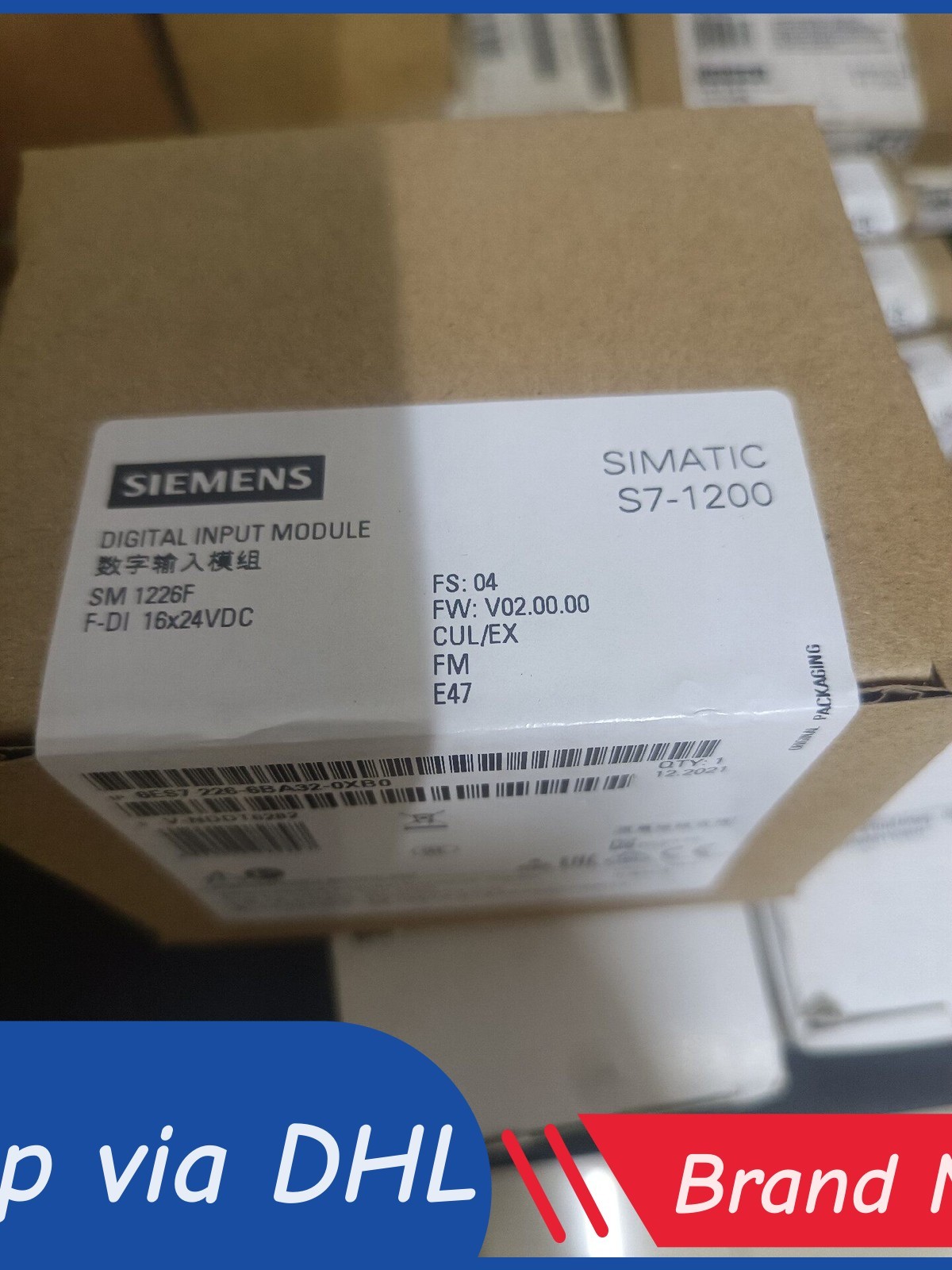 New Siemens 6ES7226-6BA32-0XB0 SIMATIC PLC Module Industrial Automation