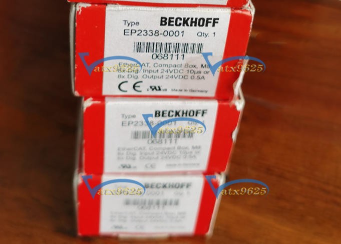 One new BECKHOFF EP2338-0001 module