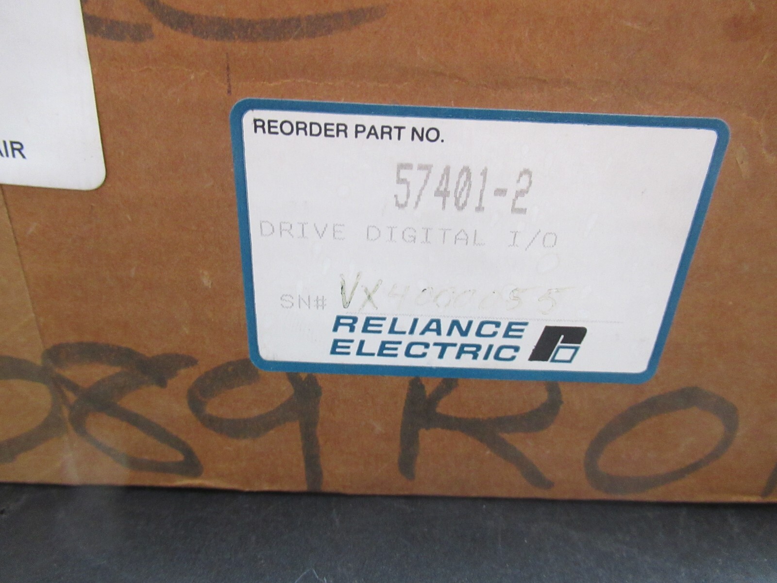 RELIANCE ELECTRIC 57401-C DRIVE DIGITAL I/O MODULE O-57401-C *REBURBISHED*