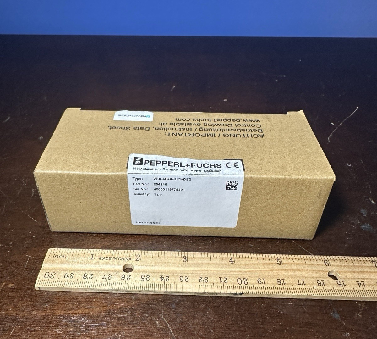 New Sealed Pepperl Fuchs vba-4e4a-ke1-z/e2 AS-Interface Sensor Actuator Module