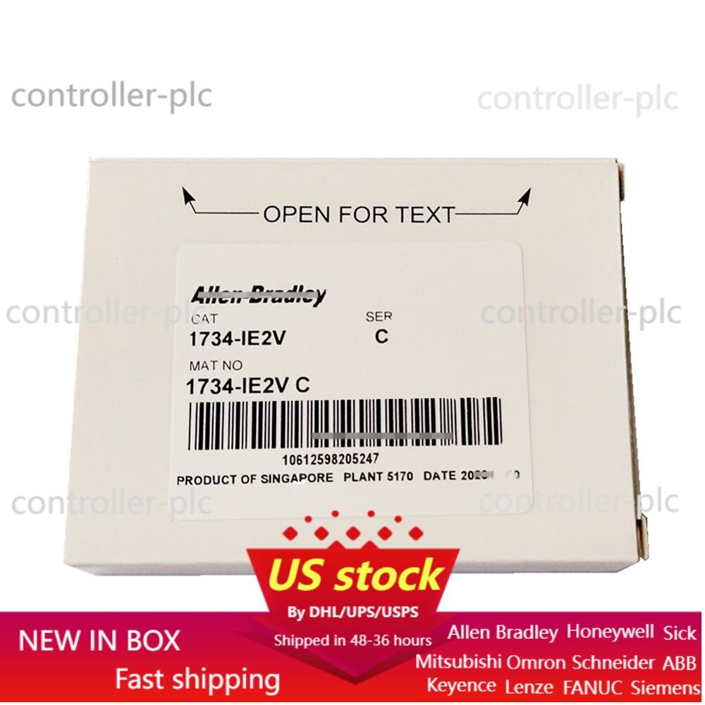 1734-IE2V AB I/O 2 Point Analog Input Module 1734IE2V Factory Sealed US Free Tax
