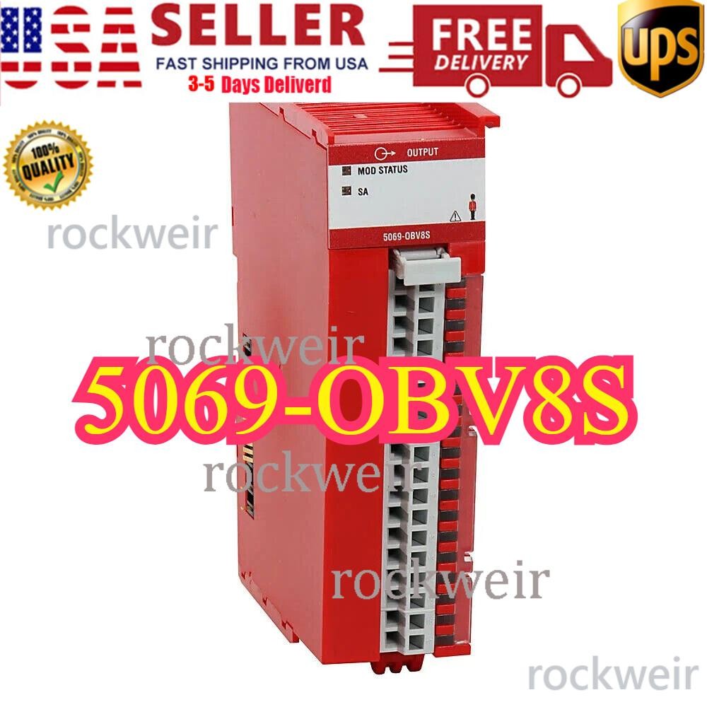 Brand New Seal BROKEN Allen Bradley 5069-OBV8S A Compact I/O 8-Ch Safety Output