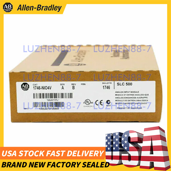 Brand New 1746NIO4V Allen-Bradley 1746-NIO4V SLC 500 Analog Module Free Shipping