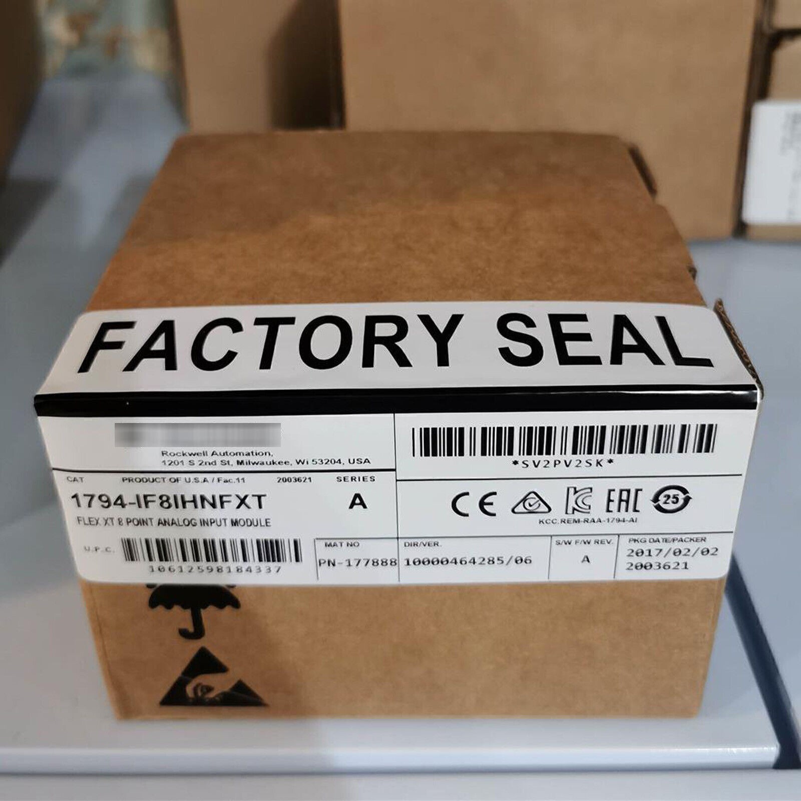 New in Box AB 1794-IF8IHNFXT/A Digital Output Module Free Ship 1794IF8IHNFXT US