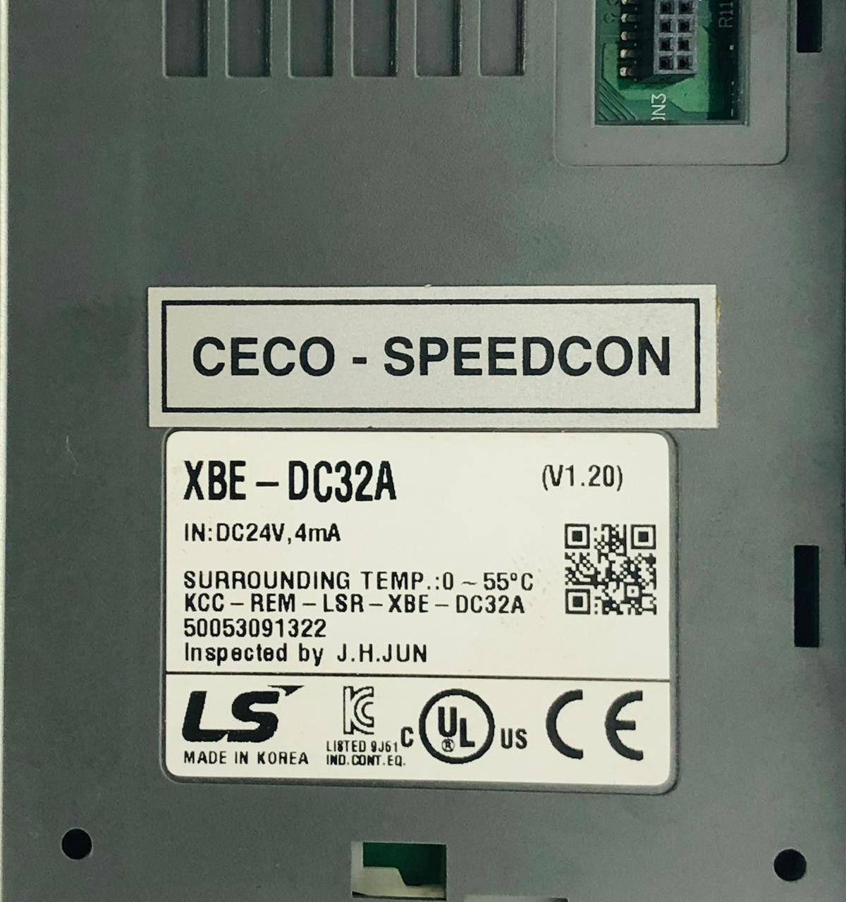 LS XBE-DC32A PLC MODULE INPUT 32 POINTS DC:24V SERIES:XBE FREE FAST SHIP