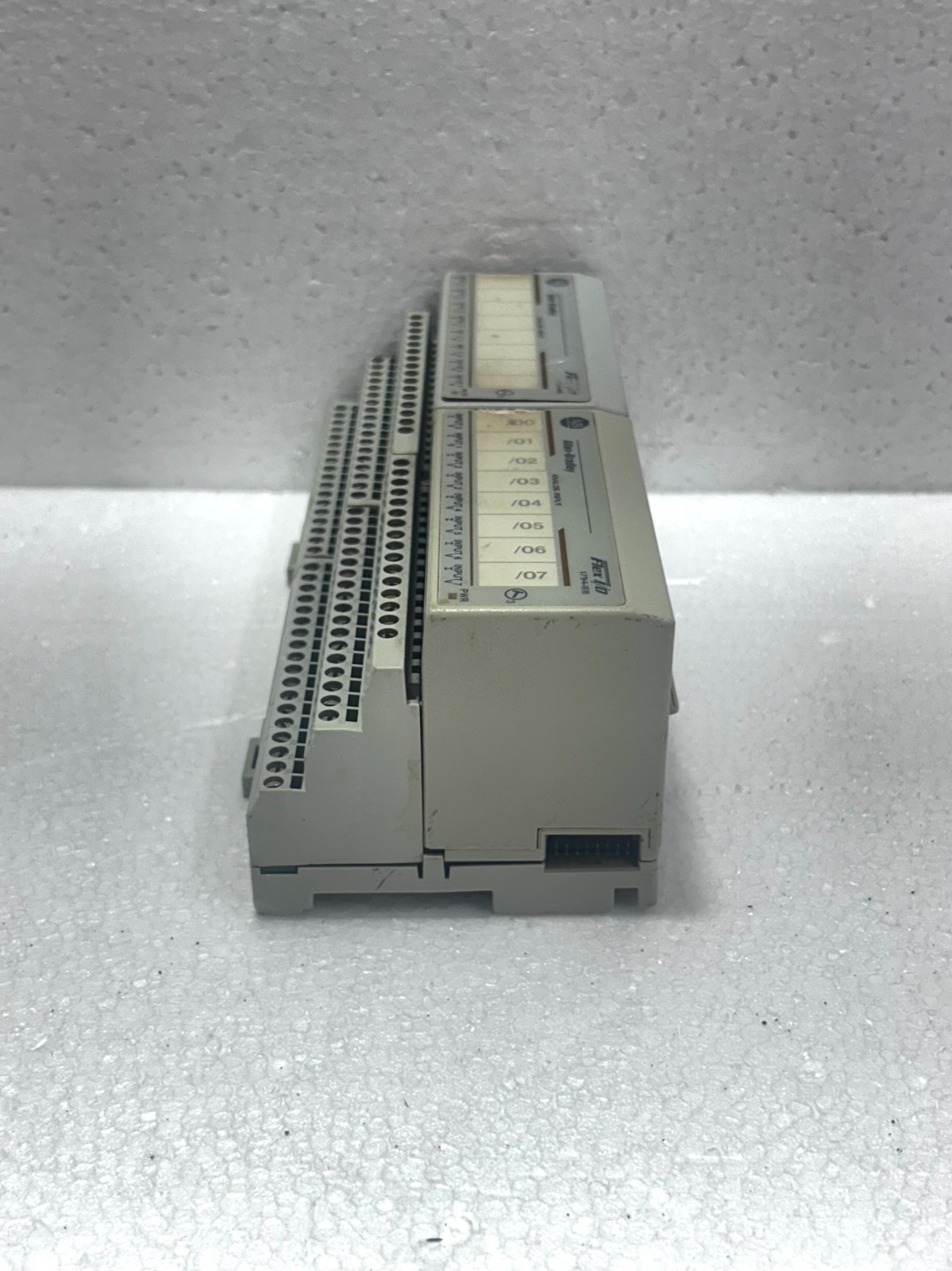Allen Bradley 1794-IE8 Ser B With 1794-TB3/A Analog Input Module Lot Of 2pcs