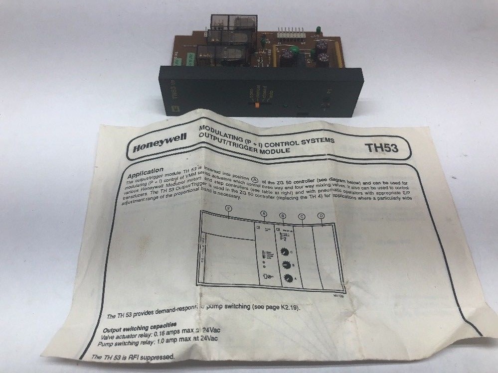 HONEYWELL TH 53 US On-Off Three Position Output Module NOS