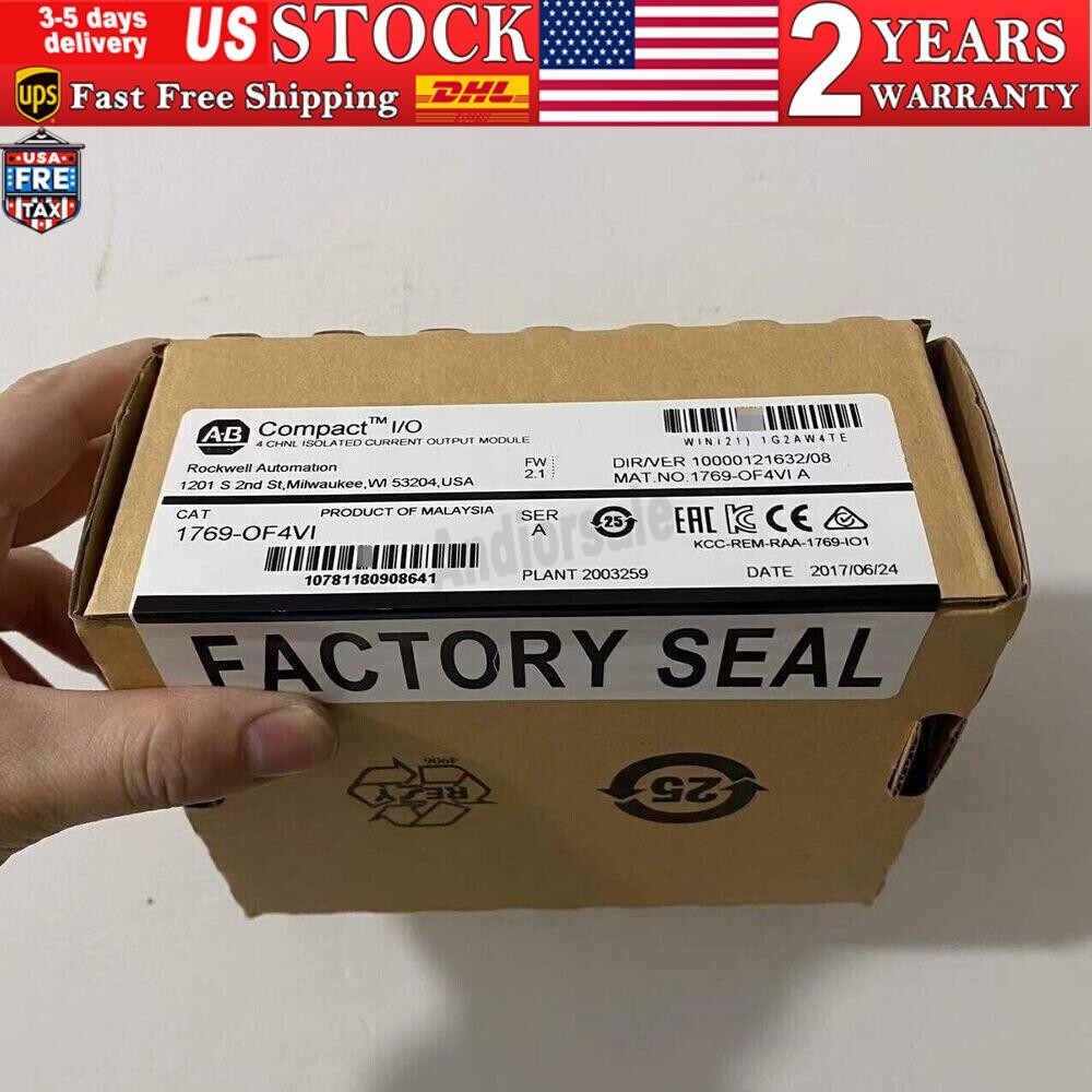 AB 1769-OF4VI SER A CompactLogix 4 Pt A/O Voltage Module US Free Tax
