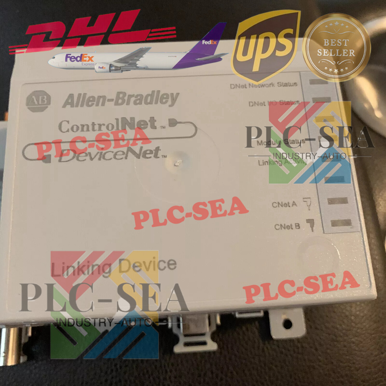 Allen-Bradley 1788-CN2DN Ser A ControlLogix Bridging Module New Open Box – FEDEX